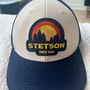 Stetson Beige and Navy Cap